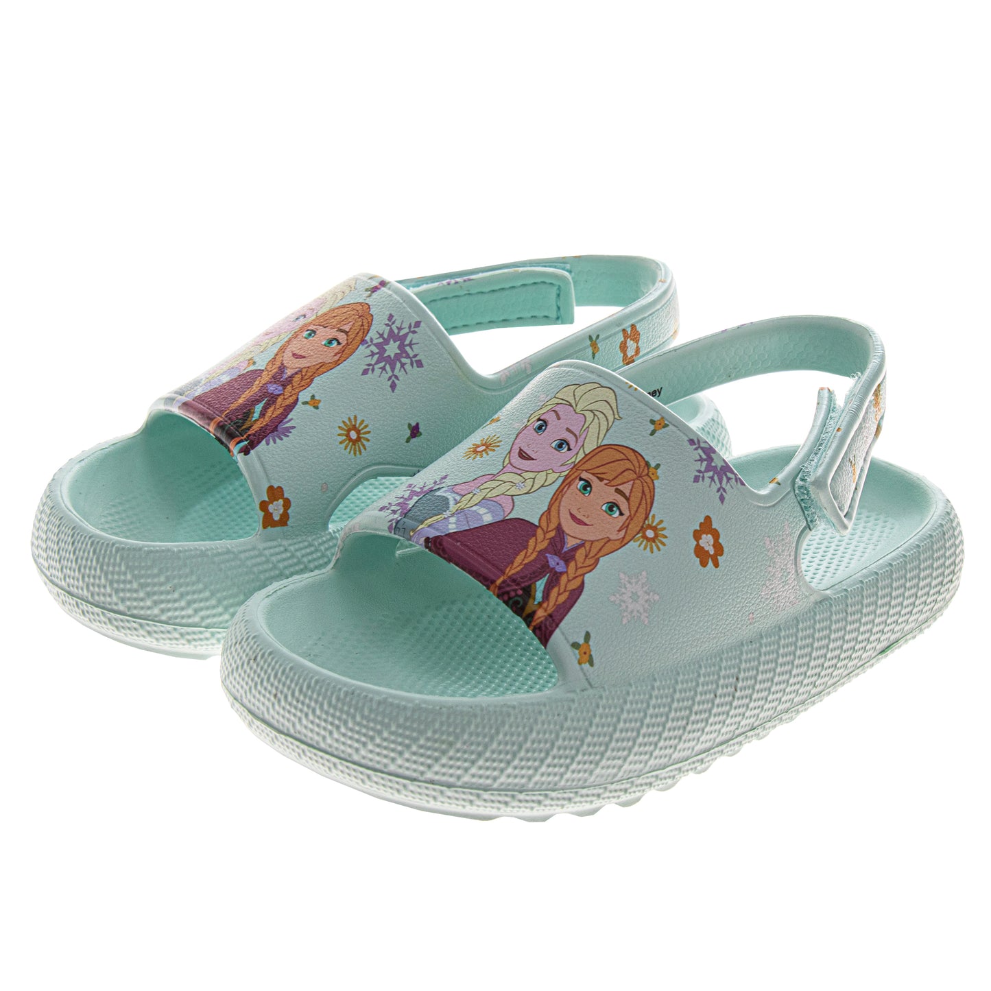 Disney Frozen Anna and Elsa Girls' Slides (Toddlers)