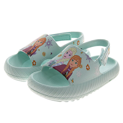 Disney Frozen Anna and Elsa Girls' Slides (Toddlers)