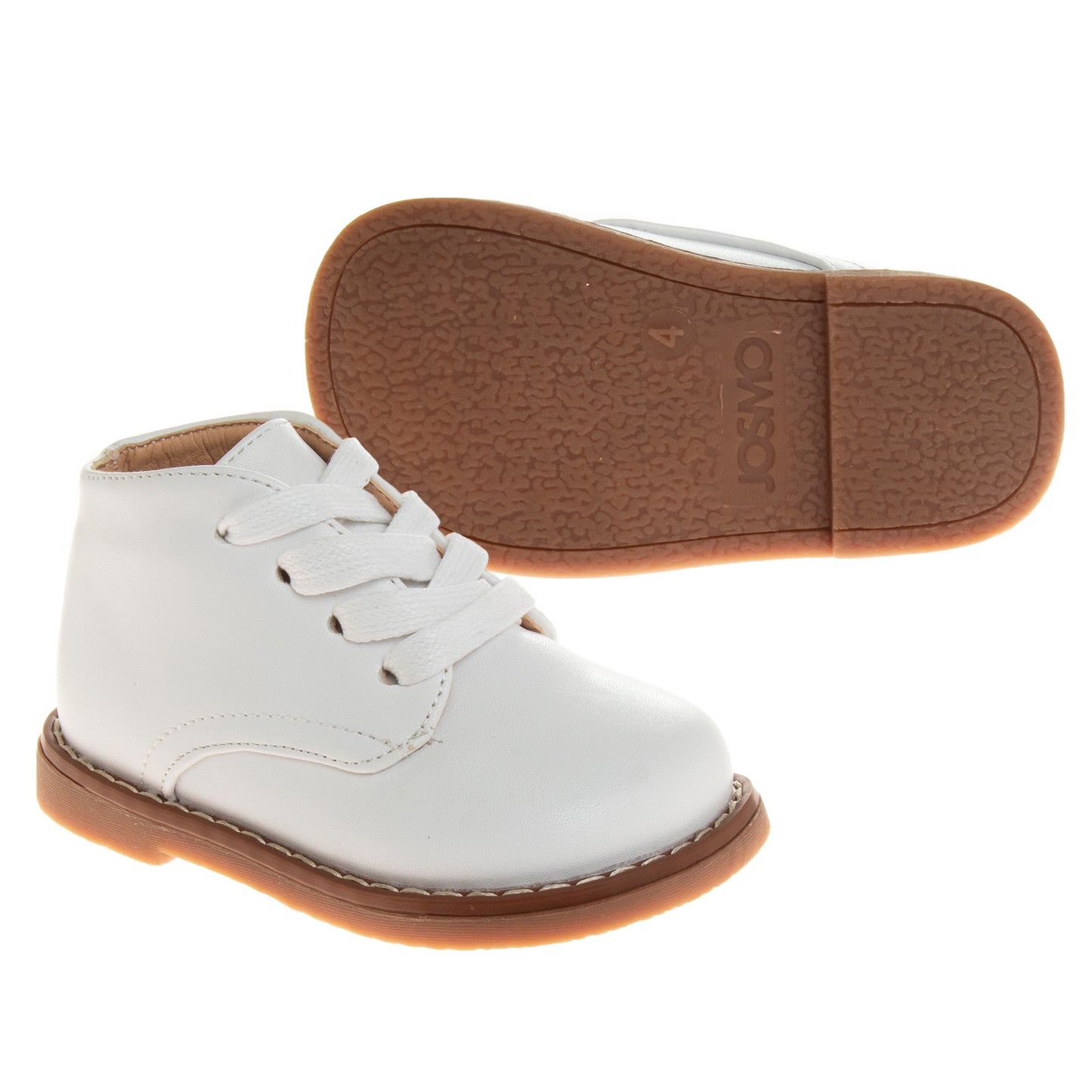Josmo Baby Boys Girls Unisex Walking Shoes First Step Walker Lightweight Synthetic Non-Slip High topÂ 