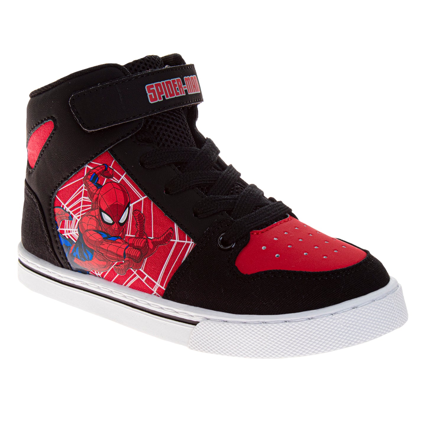 Spider-Man Boys Vintage High Top Sneakers