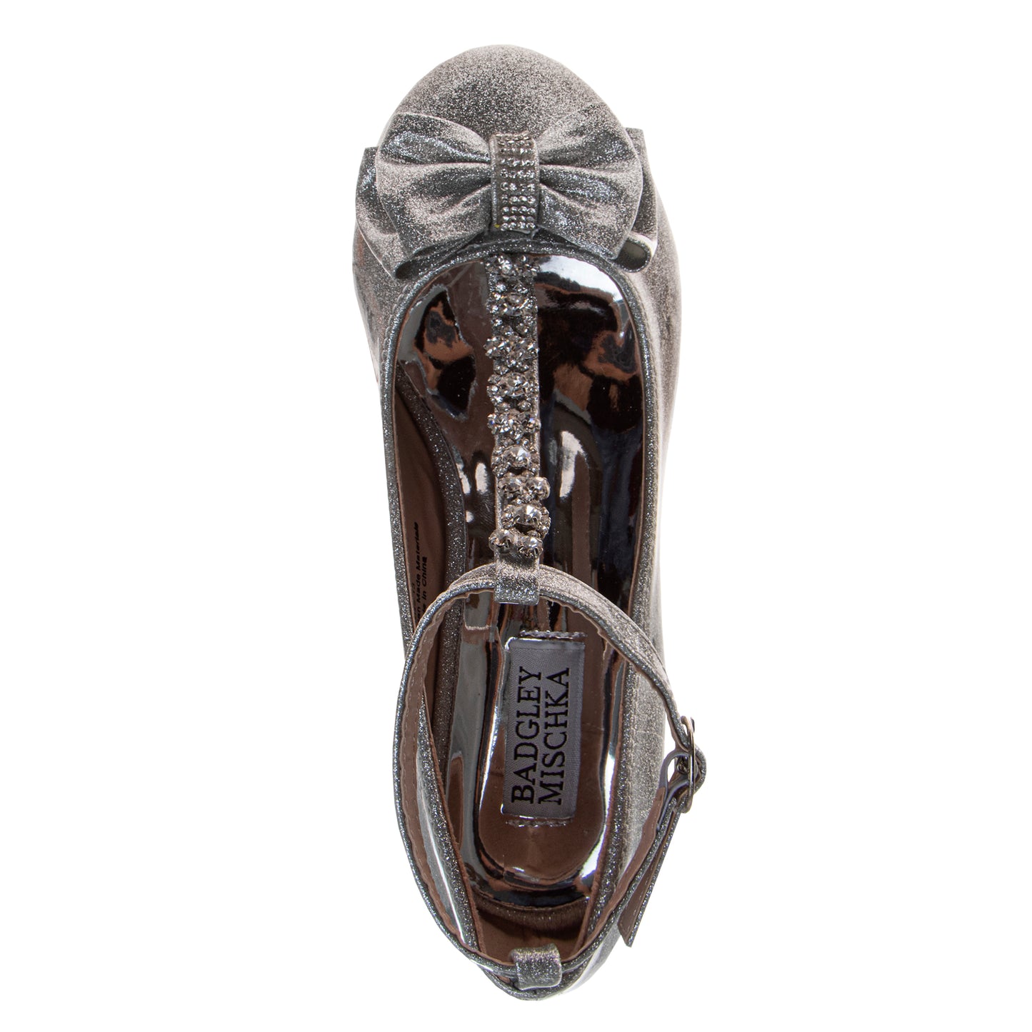 Badgley Mischka Dress Shoes Girls  Elegant Sparkle Formal Occasion (Little Kid / Big Kid)