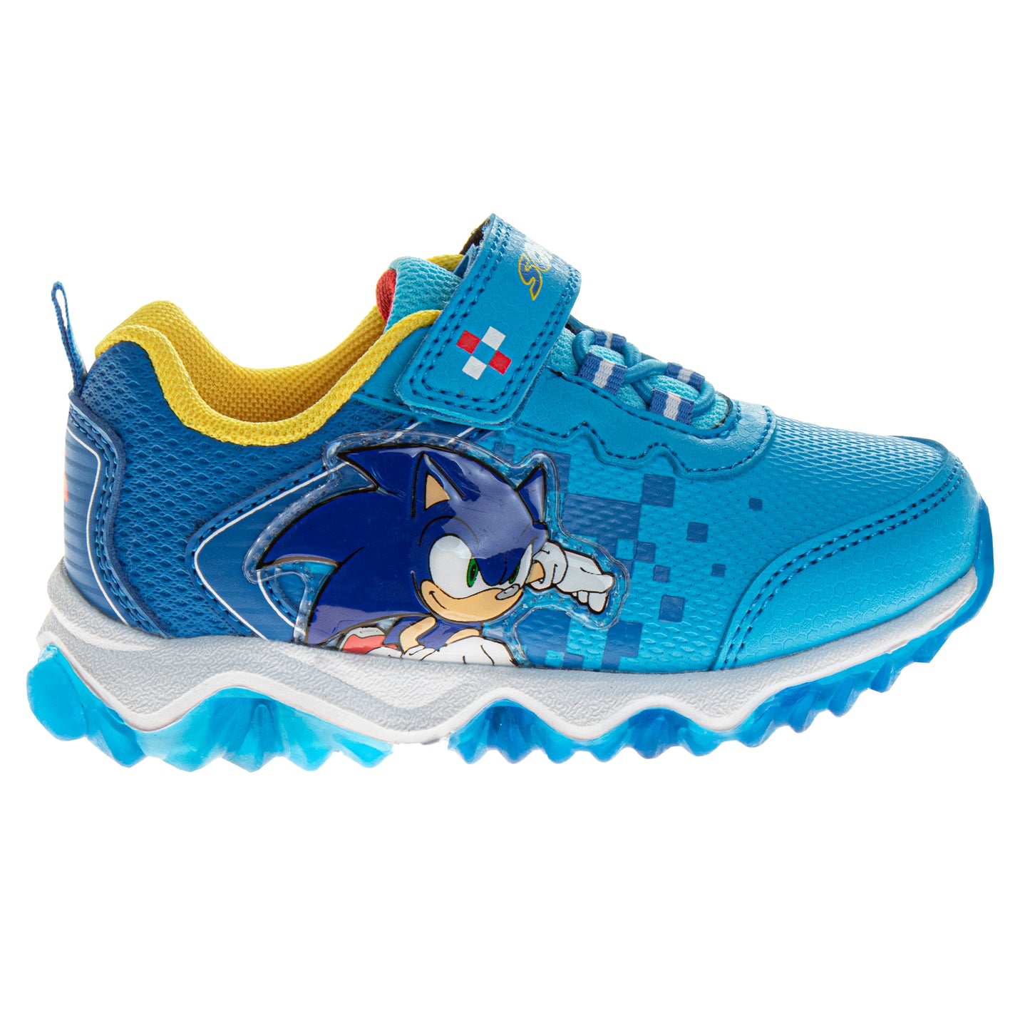 Sonic the Hedgehog Boys' Light Up Sneakers (Toddler)