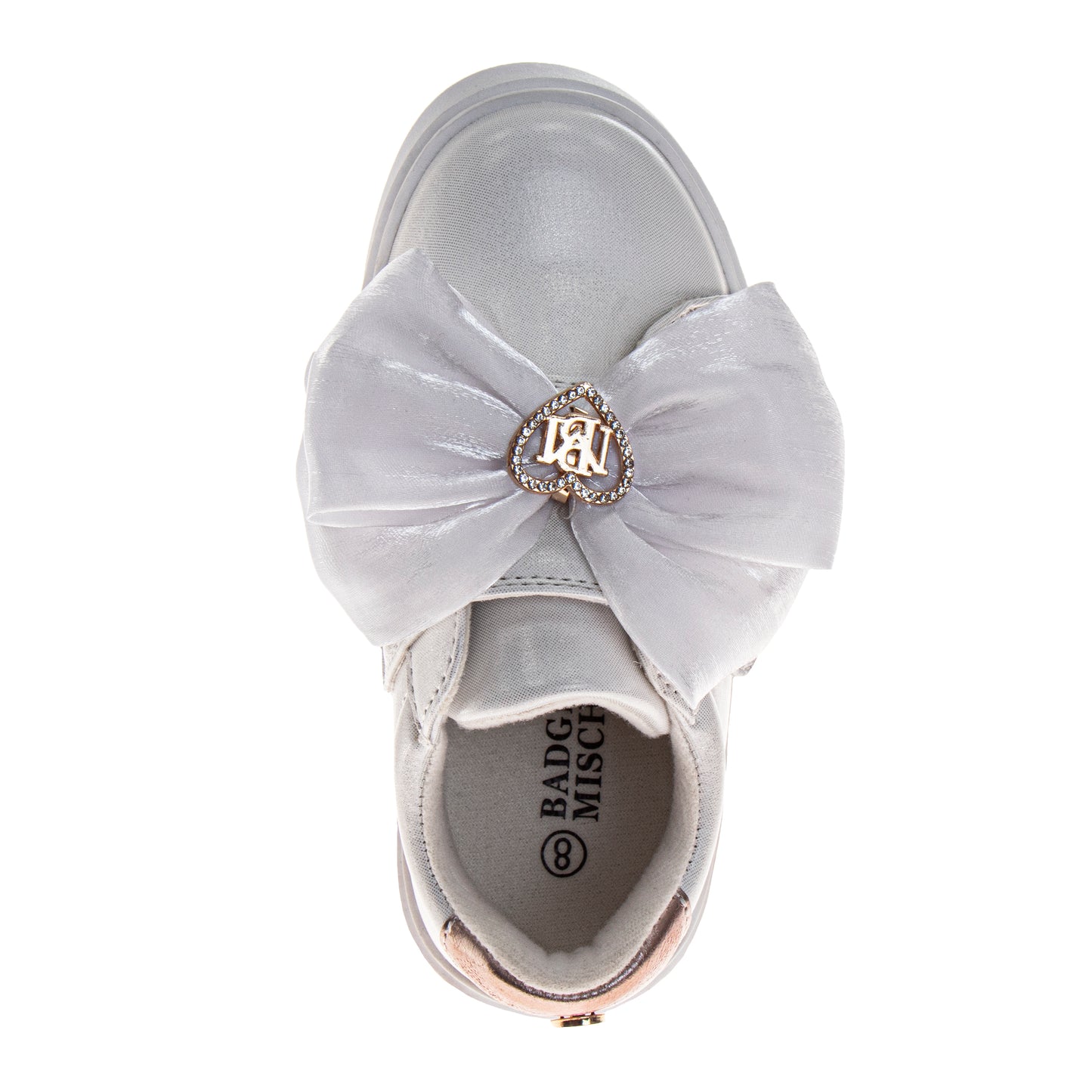 b adgley m ischka Sneakers for Girls Easy Hook-and-Loop Stylish (Toddler)