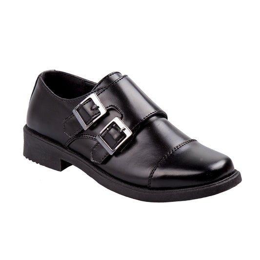 Josmo Wing Tip SlipOn Dress Shoes for Boys / Classic Formal Comfort Style with LaceUp Closure (Toddler/Little Kid)
