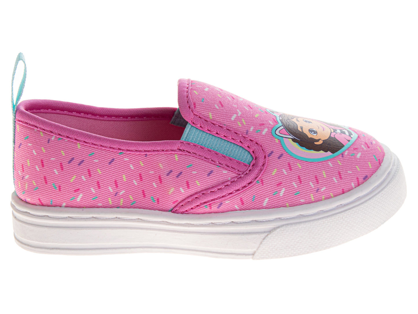 Gabbyâ€™s Dollhouse Girls Slip-On Canvas Sneakers (Toddler / Little Kid)