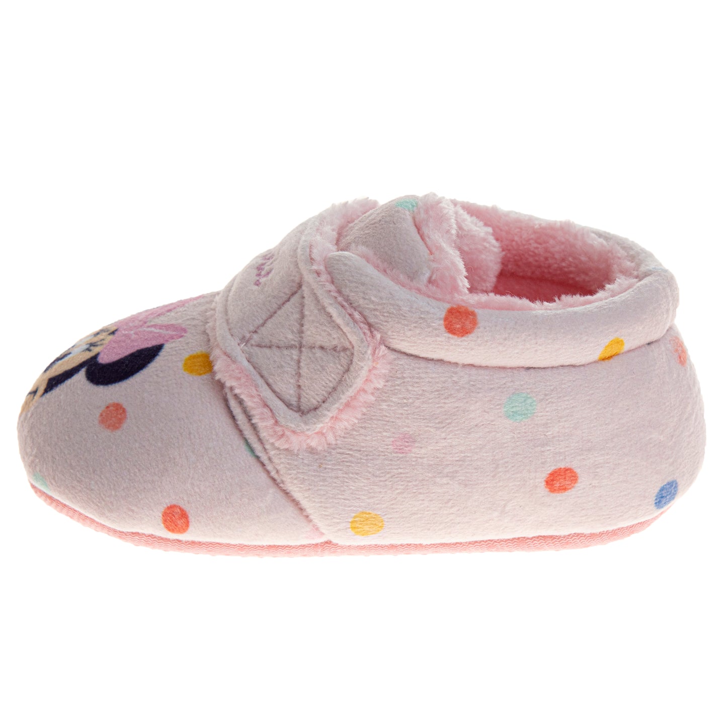 Disney Minnie Mouse Baby Girls' Bootie Shoe. (Infant SIzes)