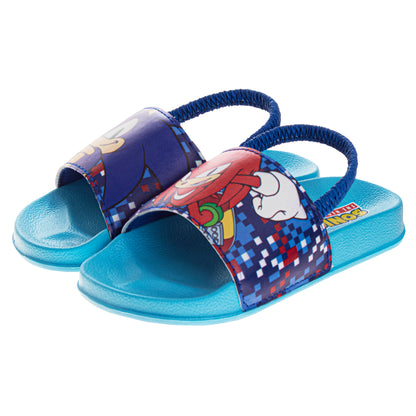 Sonic The Hedgehog Boys' Dual Sizes Slides (Toddler)