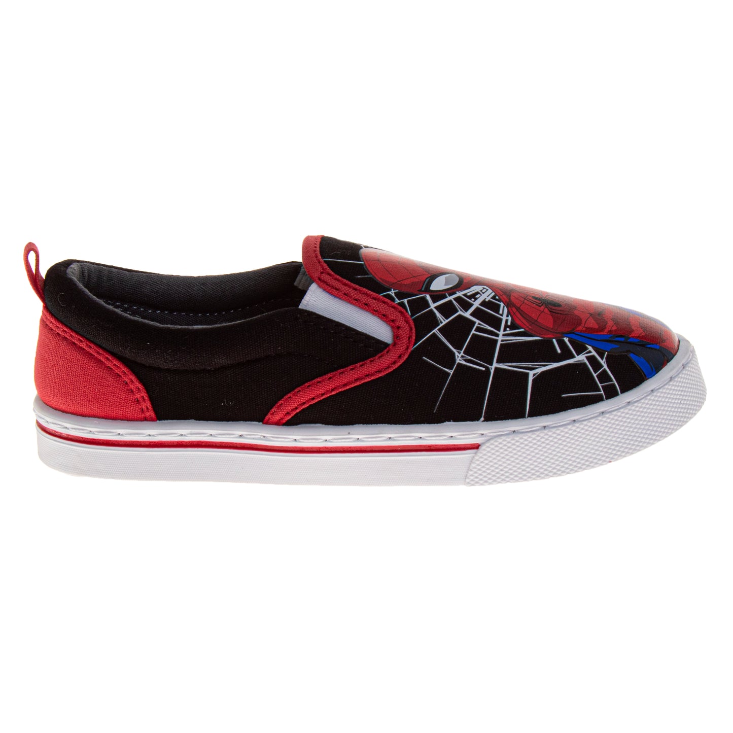 Spider-Man Boys Slip-On Canvas Sneakers (Big Kid)