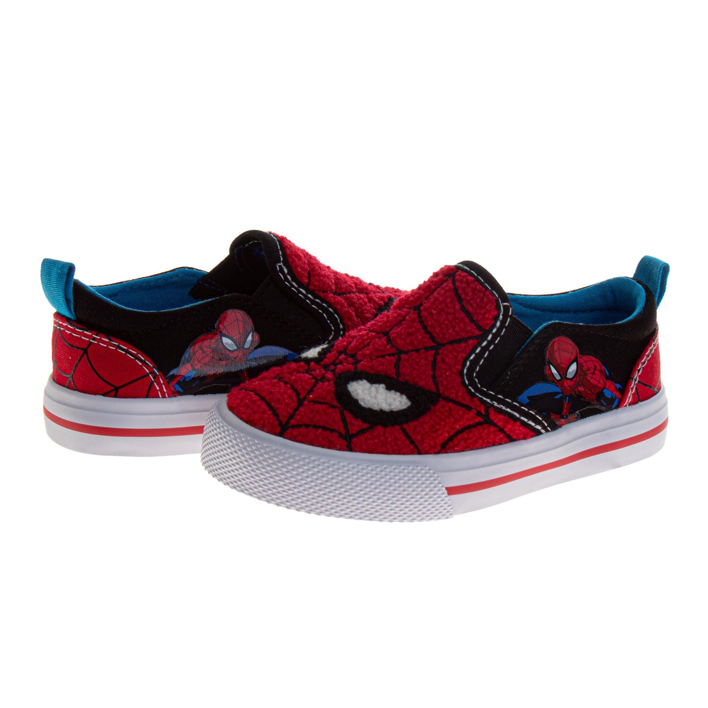 Spider-Man Boys Slip-On Canvas Sneakers (Big Kid)