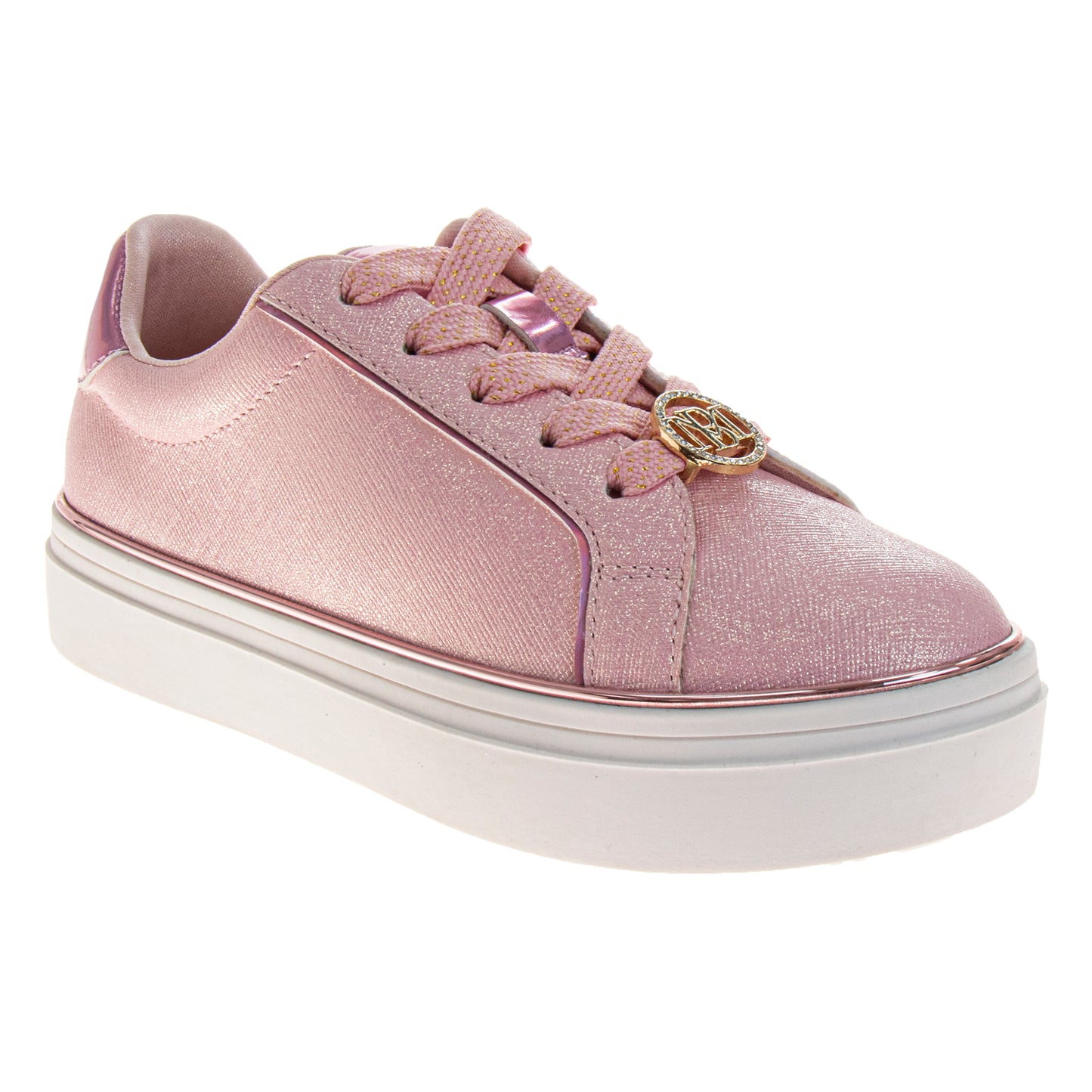 Badgley Mischka Dress Shoes Girls  Elegant Sparkle Formal Occasion Fashion Forward Comfort Fit (Little Kid / Big Kid)