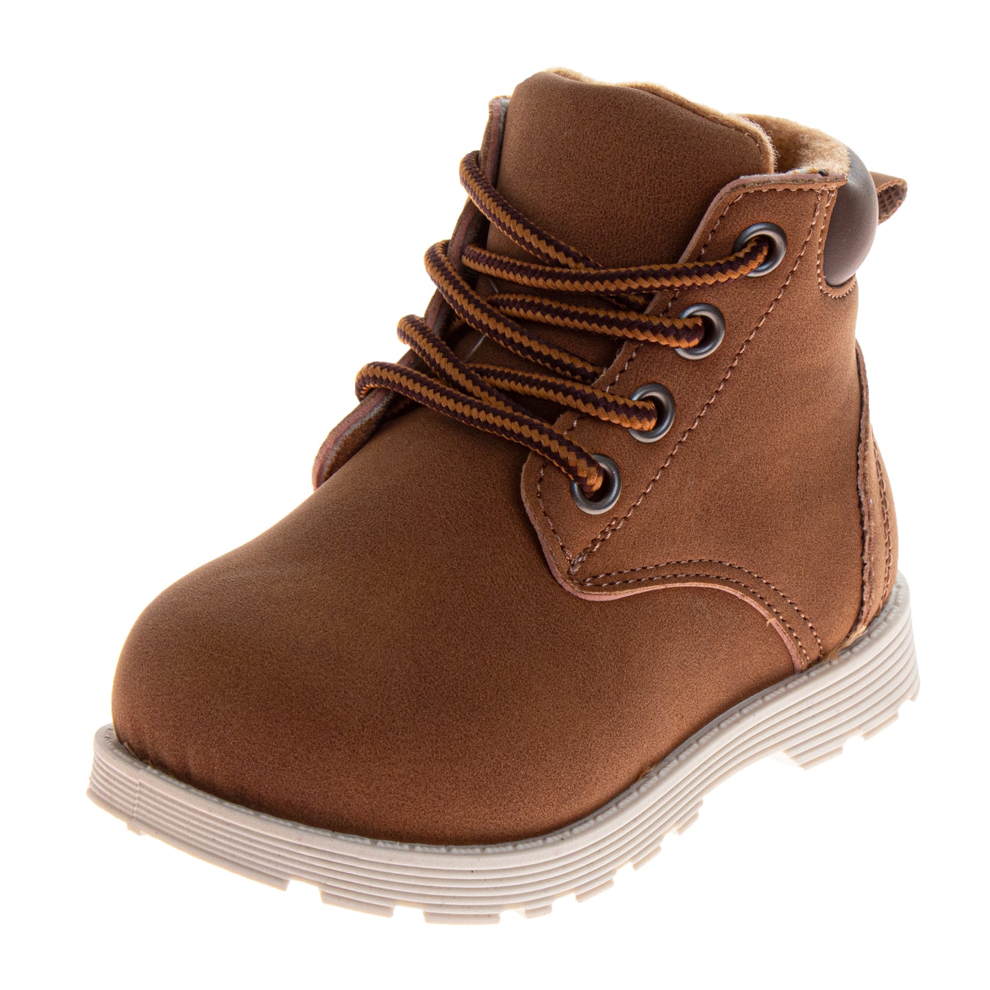 Josmo Kids' Unisex Lace-Up Combat Boots, Lightweight Fashion Ankle Boots for Boys & Girls (Little Kid/Big Kid)