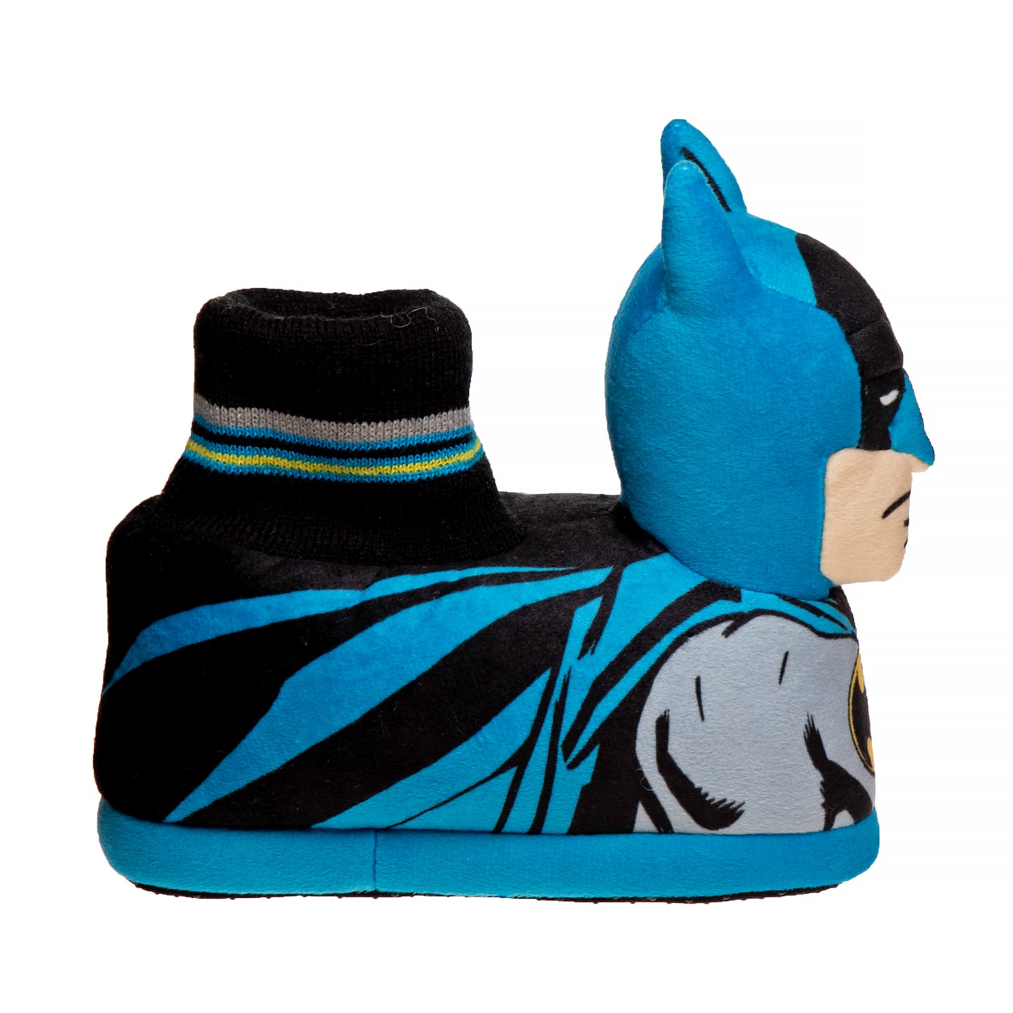 Josmo Boys' Batman Toddler Slipper Dark Knight Superhero Lightweight Comfort Soft Aline Plush House Shoes