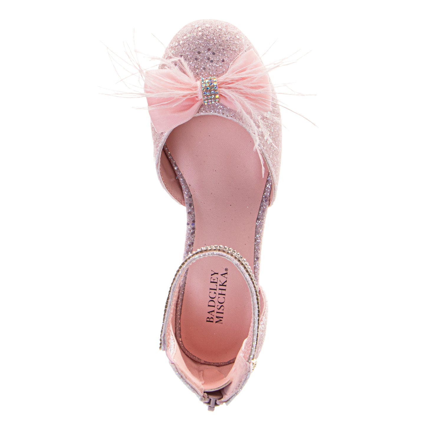 Badgley Mischka Dress Sandals Girls'  Buckle Closure Elegant Stylish Formal Wear Comfort Fit (Little Kid / Big Kid)