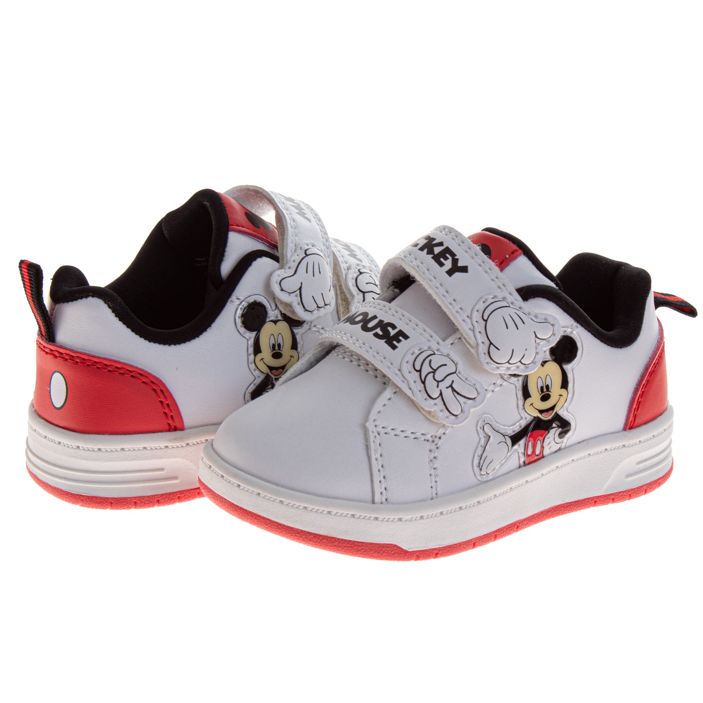 Disney Mickey Mouse Sneakers Boys Comfortable Stylish (Toddler/Little Kid)