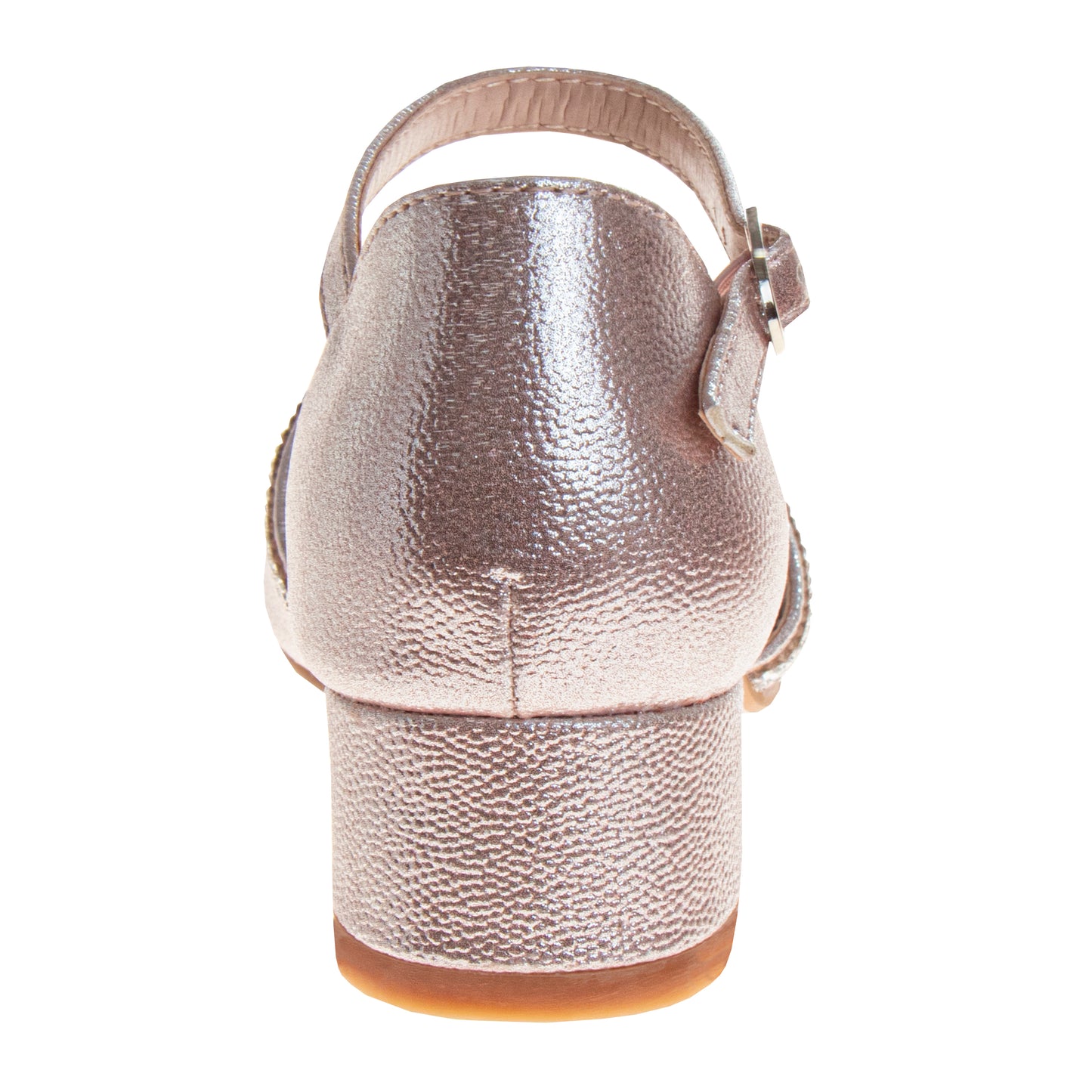 Badgley Mischka Low Heeled Dress Shoes Girls'  Elegant Stylish Formal Wear Comfort Heel Sparkle Detail (Little Kid / Big Kid)