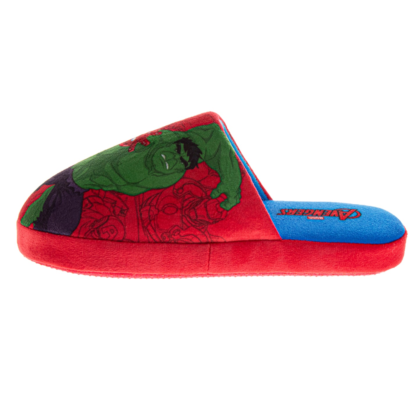 Avengers Slippers Captain America Hulk Thor IronMan Boys House Shoes Indoor Cozy Plush Slippers