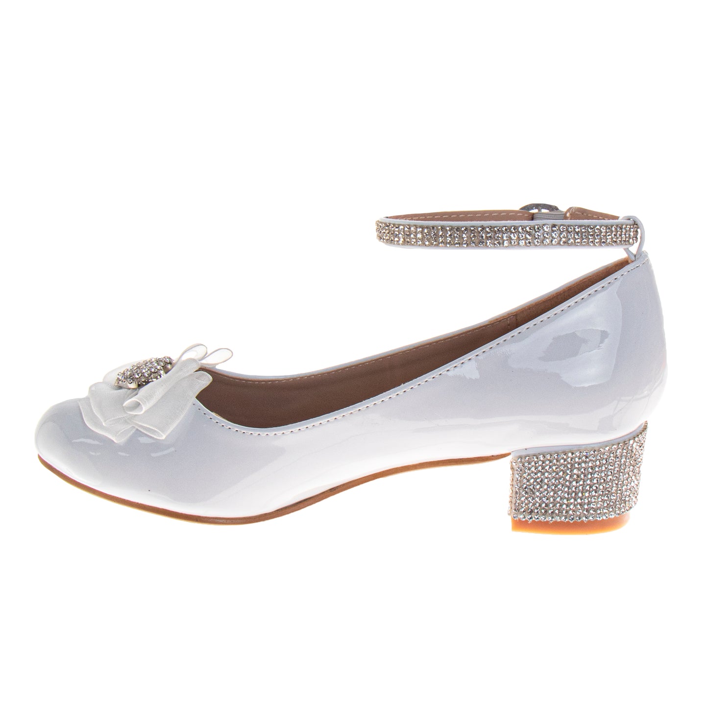 Badgley Mischka Dress Shoes Girls Sparkle Formal Occasion Fashion Forward Comfort Fit (Little Kid / Big Kid)