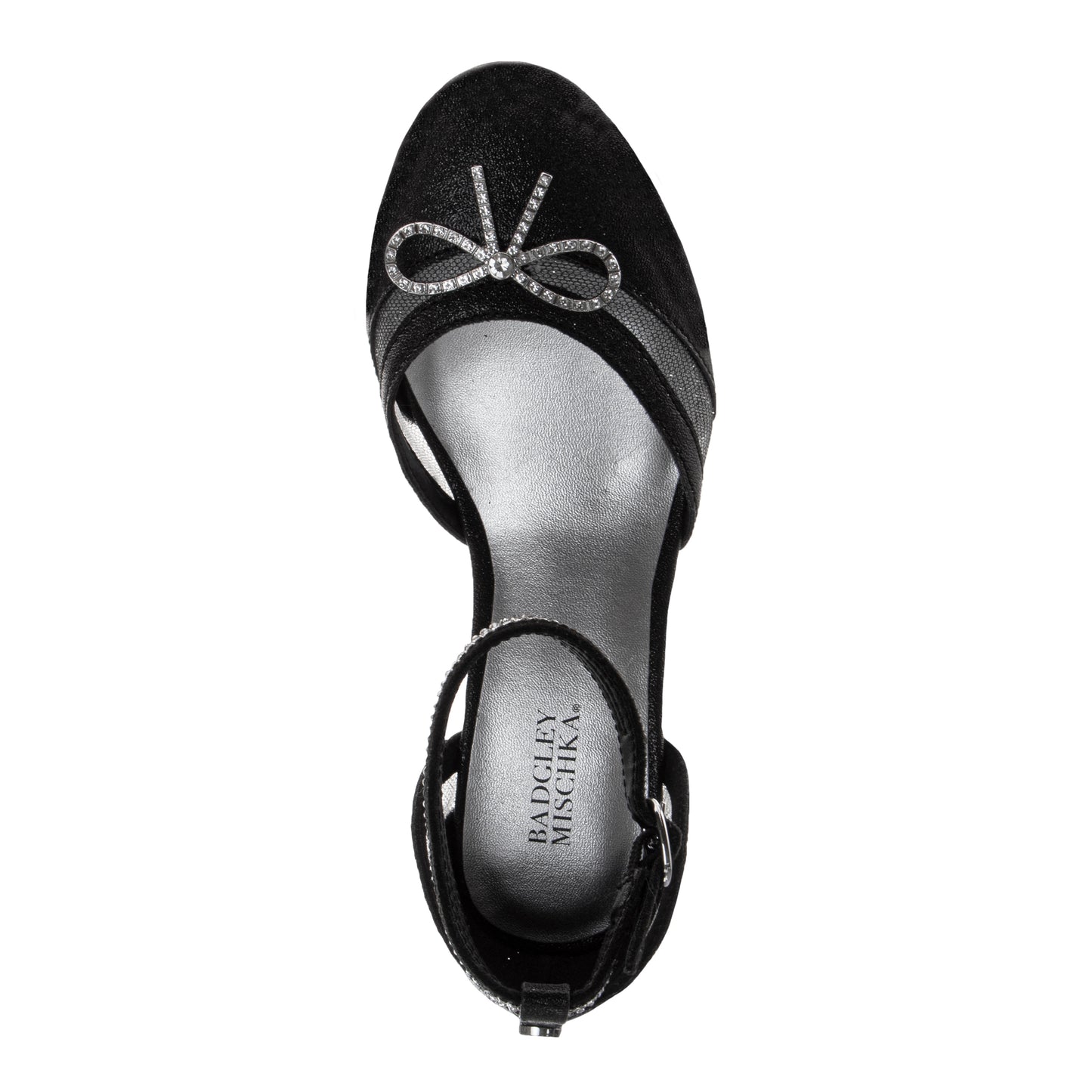 Badgley Mischka Dress Shoes Girls  Elegant Sparkle Formal Occasion Fashion Forward Comfort Fit (Little Kid / Big Kid)