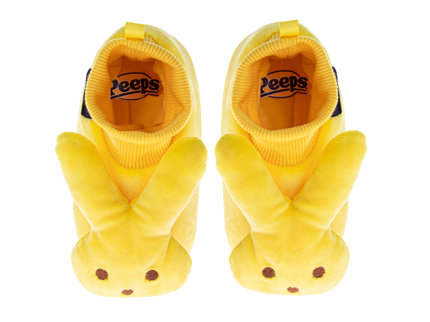 Peeps Sock Slippers for Toddler Gils' Plush Warm Fuzzy Comfort Dual Size (Toddler)