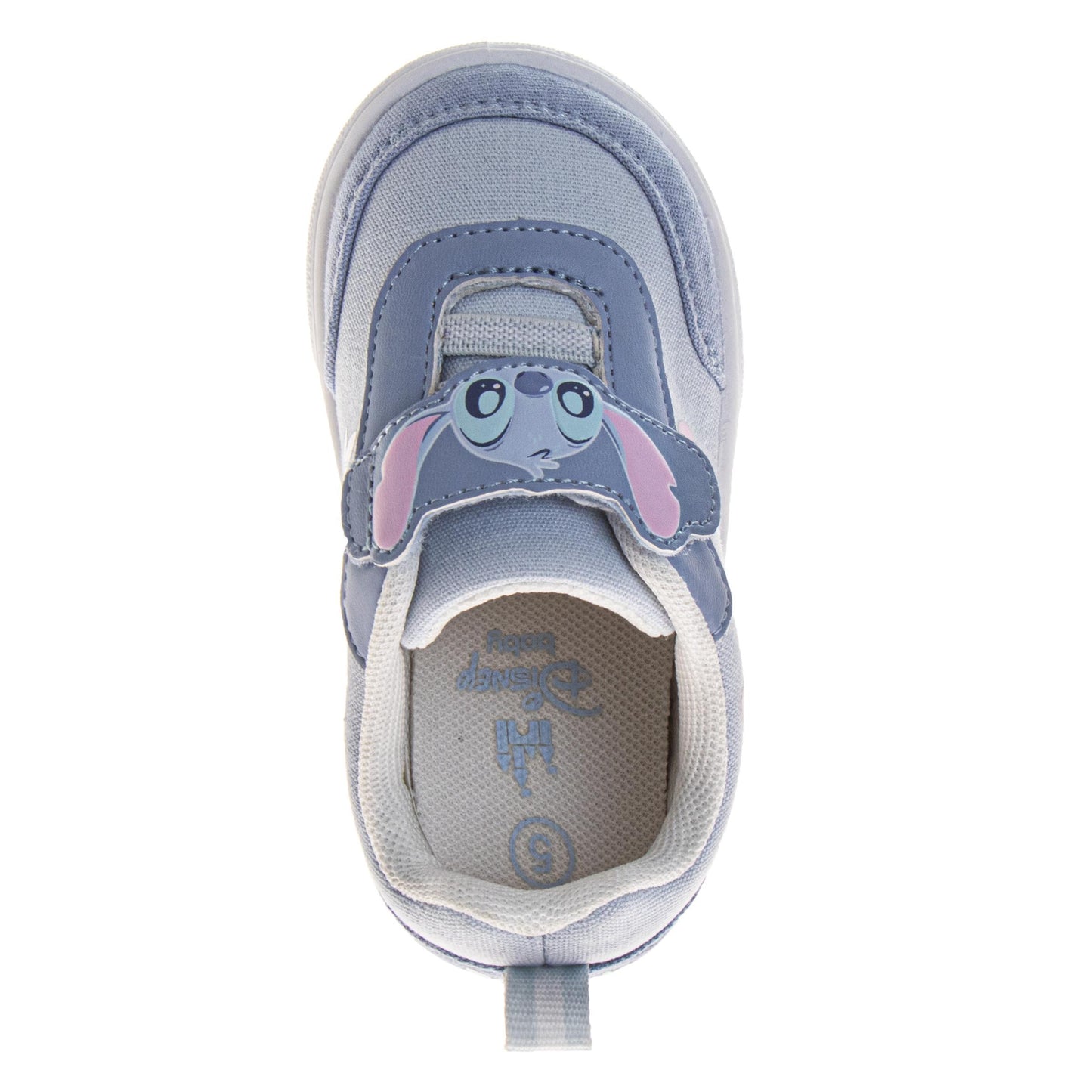 Disney Stitch Infants Casual Sneakers Girls  Everyday Wear Comfortable Durable Canvas Easy On/Off (Infants)