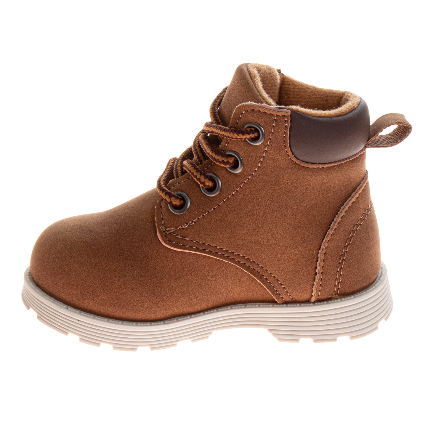 Josmo Kids' Unisex Lace-Up Combat Boots, Lightweight Fashion Ankle Boots for Boys & Girls (Little Kid/Big Kid)