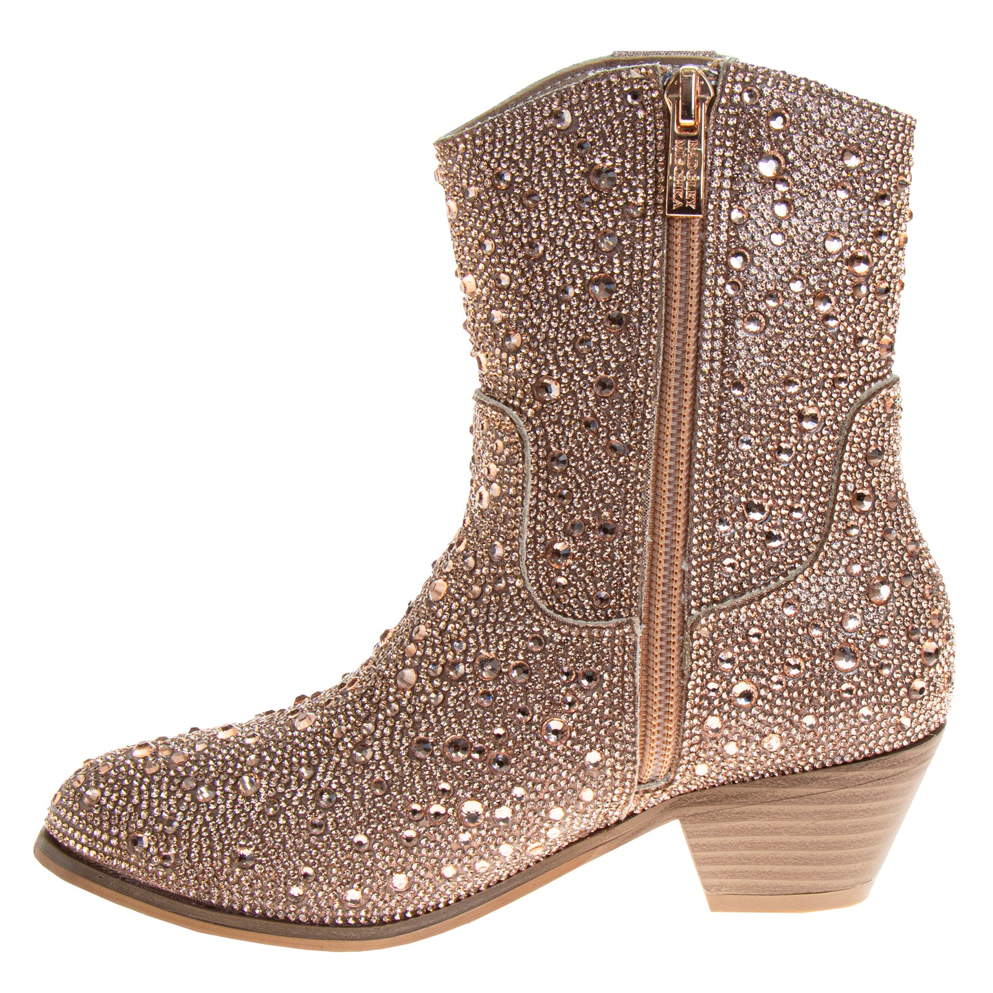 Badgley Mischka Dress Boots Girls'  Elegant Stylish Formal Wear Fashion Forward Comfort Fit (Little Kid / Big Kid)