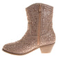 Badgley Mischka Dress Boots Girls'  Elegant Stylish Formal Wear Fashion Forward Comfort Fit (Little Kid / Big Kid)