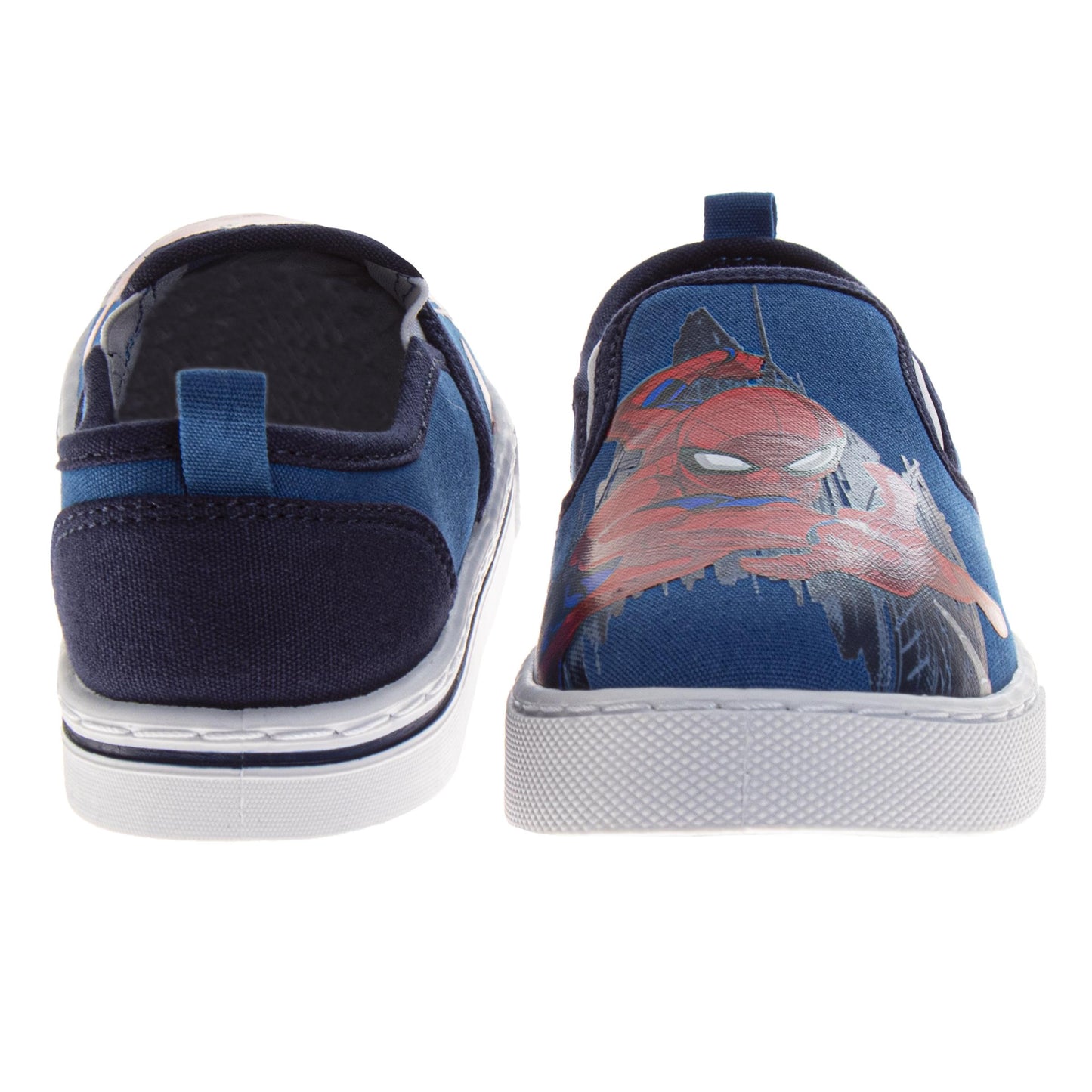 Spider-Man Boys Slip-On Canvas Sneakers (Toddler / Little Kid)