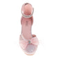 Badgley Mischka Dress Sandals Girls'  Buckle Closure Elegant Stylish Formal Wear Comfort Fit (Little Kid / Big Kid)
