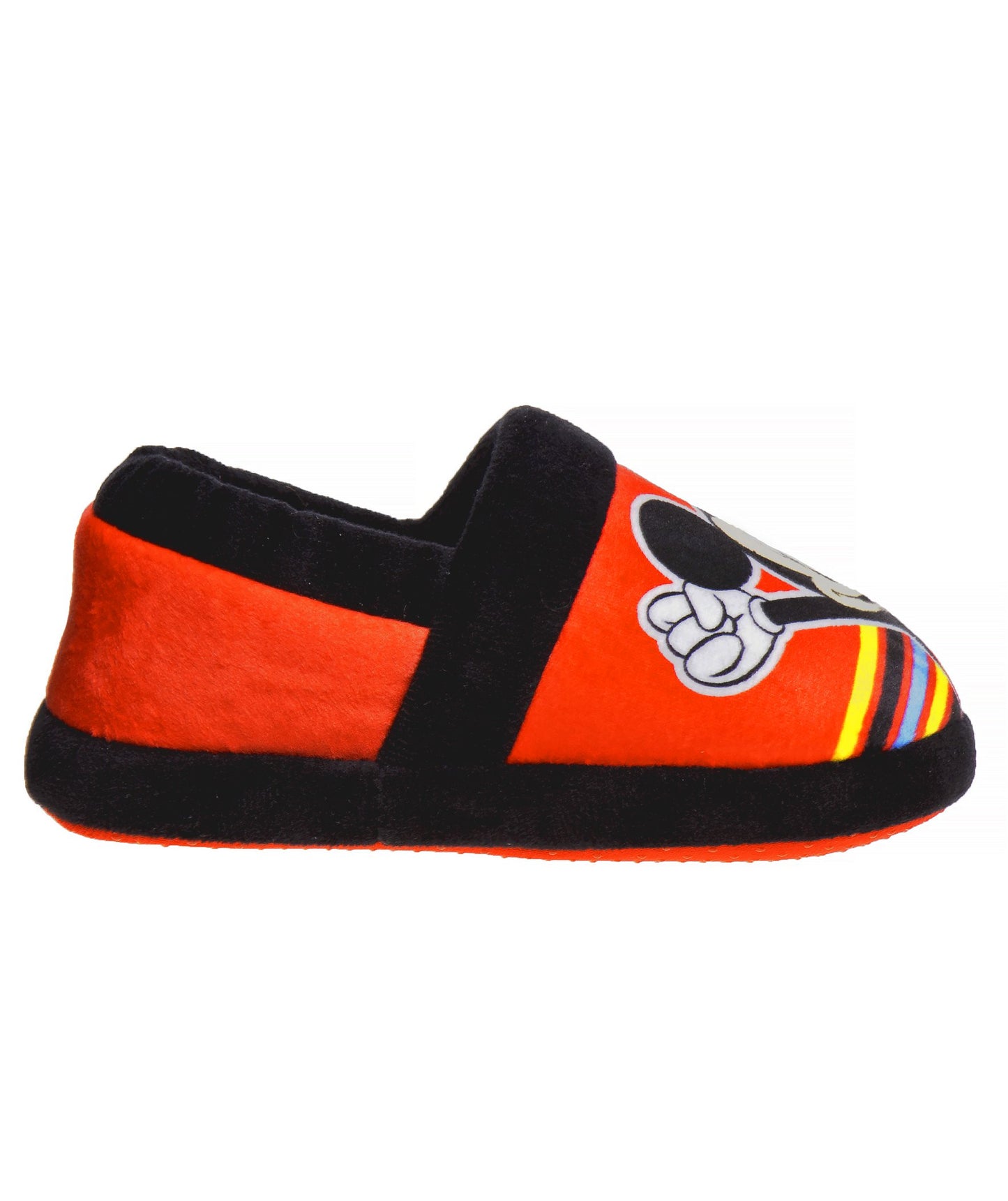Disney Mickey Mouse Slippers Toddler Boys  SlipOn Cozy Warm Soft Plush Indoor Wear Relax & Play (Toddler / Little Kids)