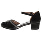 Badgley Mischka Low Heeled Dress Shoes Girls'  Elegant Stylish Formal Wear Comfort Heel Sparkle Detail (Little Kid / Big Kid)
