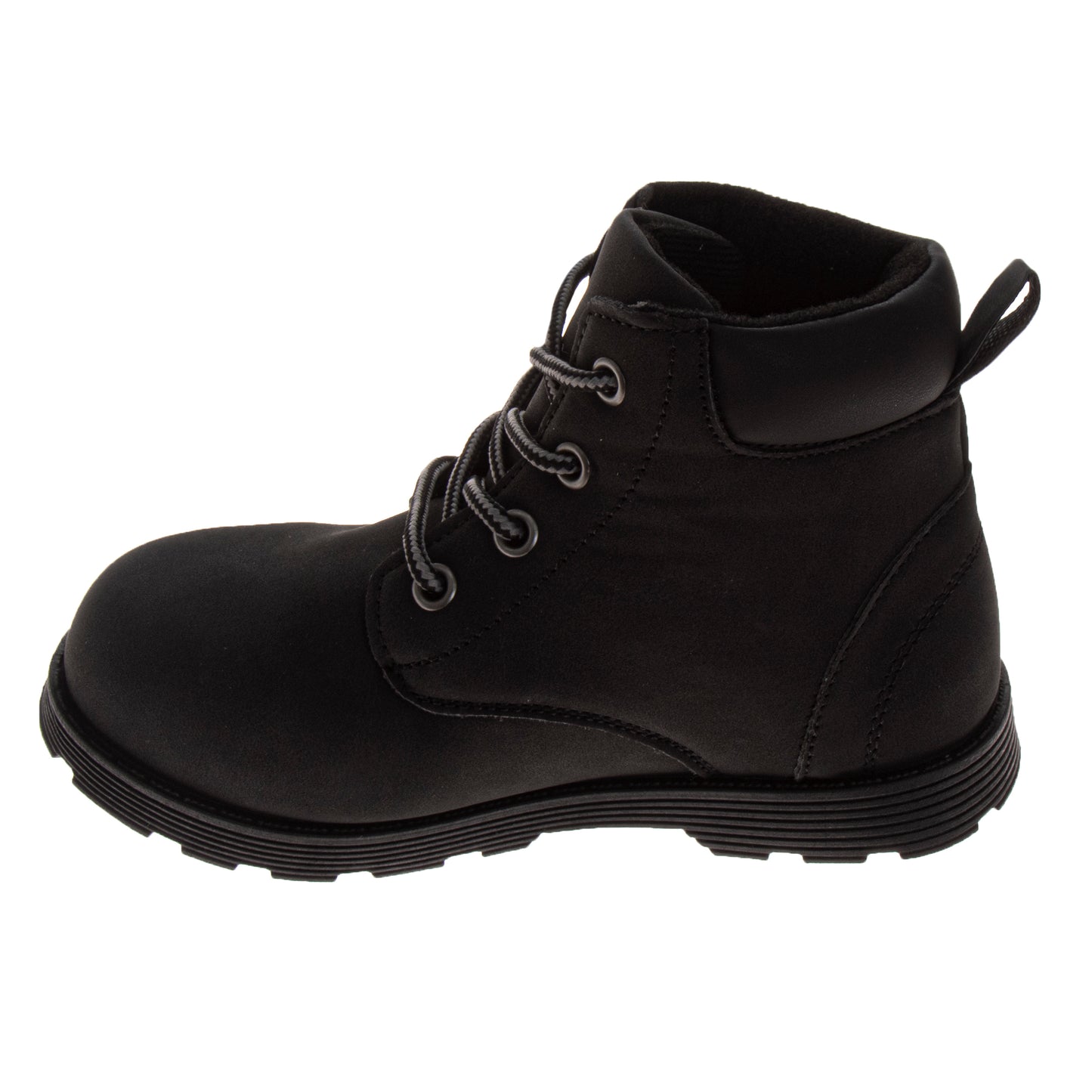 Josmo Kids' Unisex Lace-Up Combat Boots, Lightweight Fashion Ankle Boots for Boys & Girls (Little Kid/Big Kid)