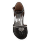 Badgley Mischka Low Heeled Dress Shoes Girls'  Elegant Stylish Formal Wear Comfort Heel Sparkle Detail (Little Kid / Big Kid)