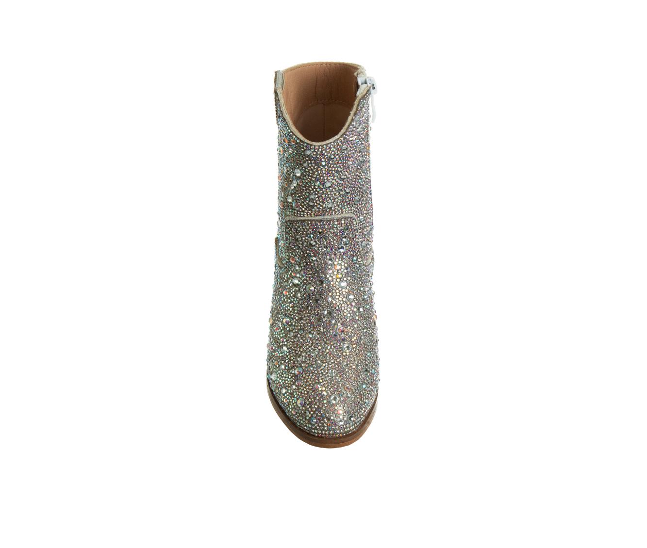 Badgley Mischka Dress Boots Girls'  Elegant Stylish Formal Wear Fashion Forward Comfort Fit (Little Kid / Big Kid)