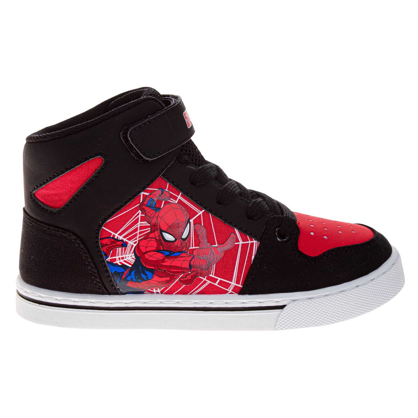 Spider-Man Boys Vintage High Top Sneakers