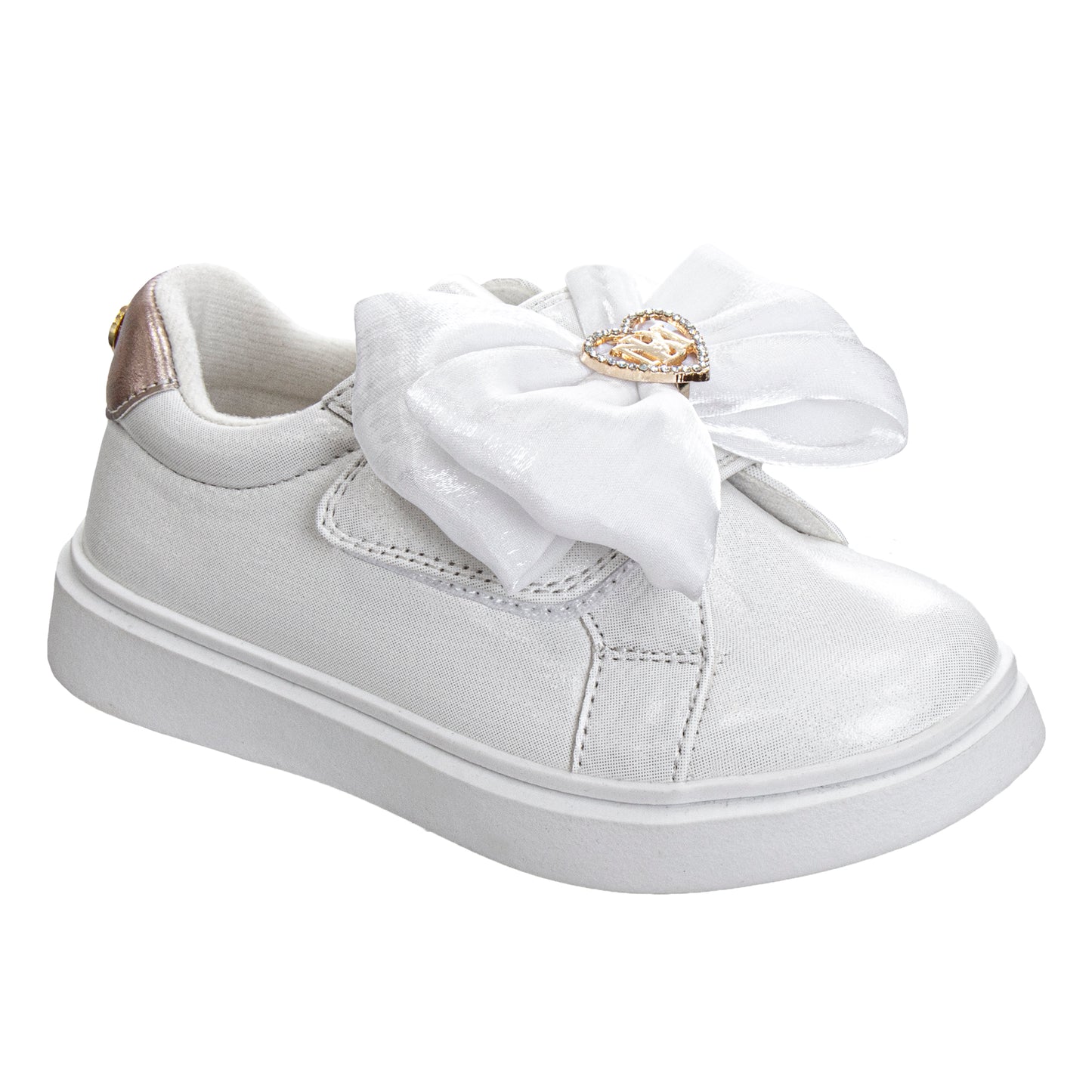b adgley m ischka Sneakers for Girls Easy Hook-and-Loop Stylish (Toddler)