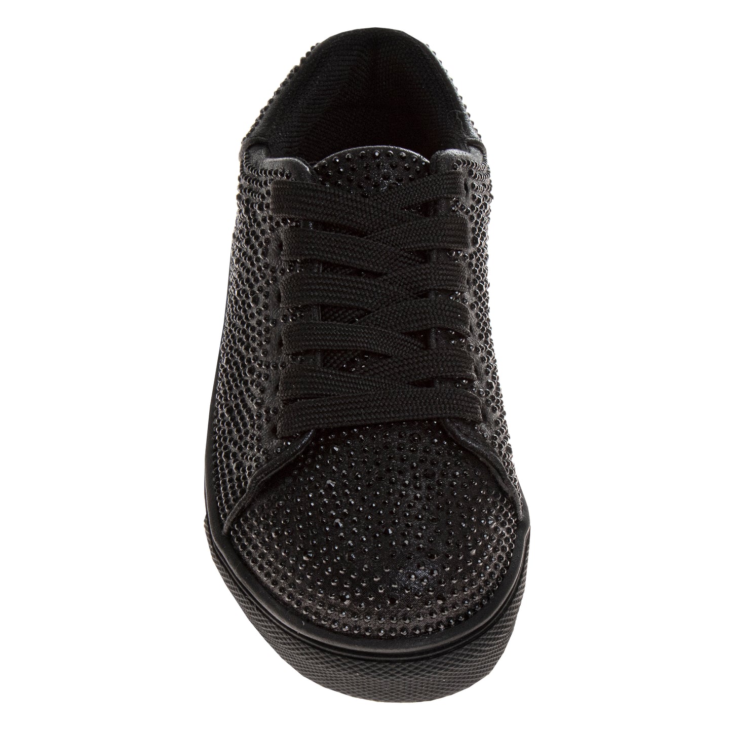 Badgley Mischka Glitzy Sneakers Girls'  Sparkly Fashion Forward Stylish Everyday Wear Comfort Fit Durable (Little Kid / Big Kid)