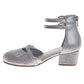 Badgley Mischka Dress Shoes Girls'  Elegant Sparkle Formal Occasion Fashion Forward Comfort Fit (Little Kid / Big Kid)