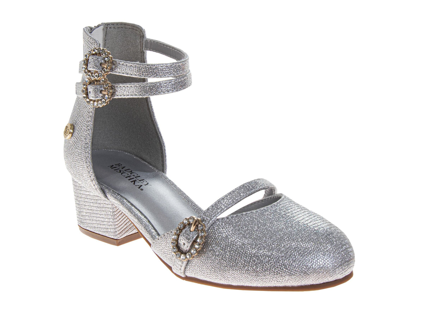 Badgley Mischka Girls' Toddler Heels Classy Dress Shoes