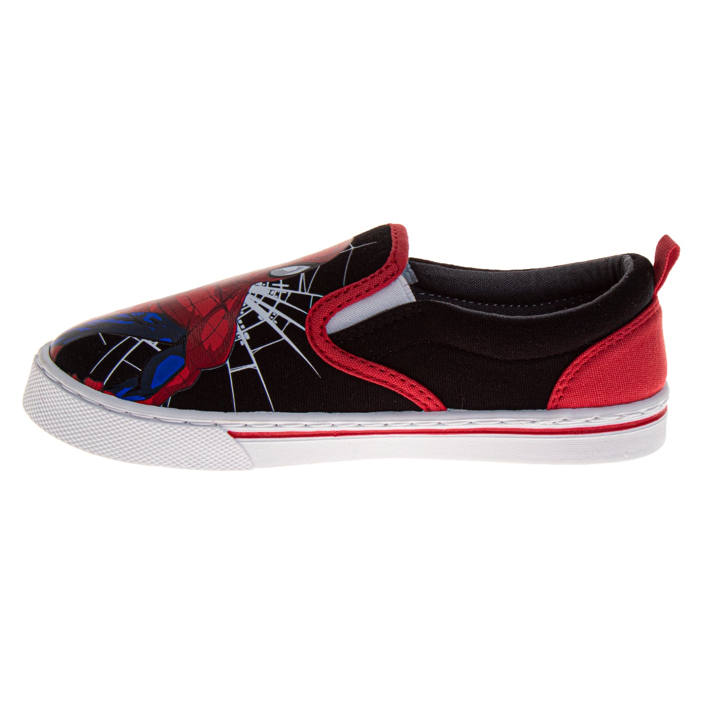 Spider-Man Boys Slip-On Canvas Sneakers (Big Kid)
