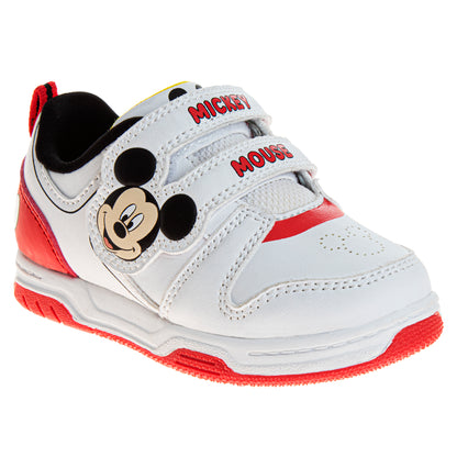 Mickey Mouse Boys' Lightweight Laceless Sneakers (Toddlers)