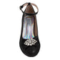 Badgley Mischka Low Heeled Dress Pumps Girls'  Elegant Stylish Formal Wear Comfort Heel Sparkle Detail (Little Kid / Big Kid)
