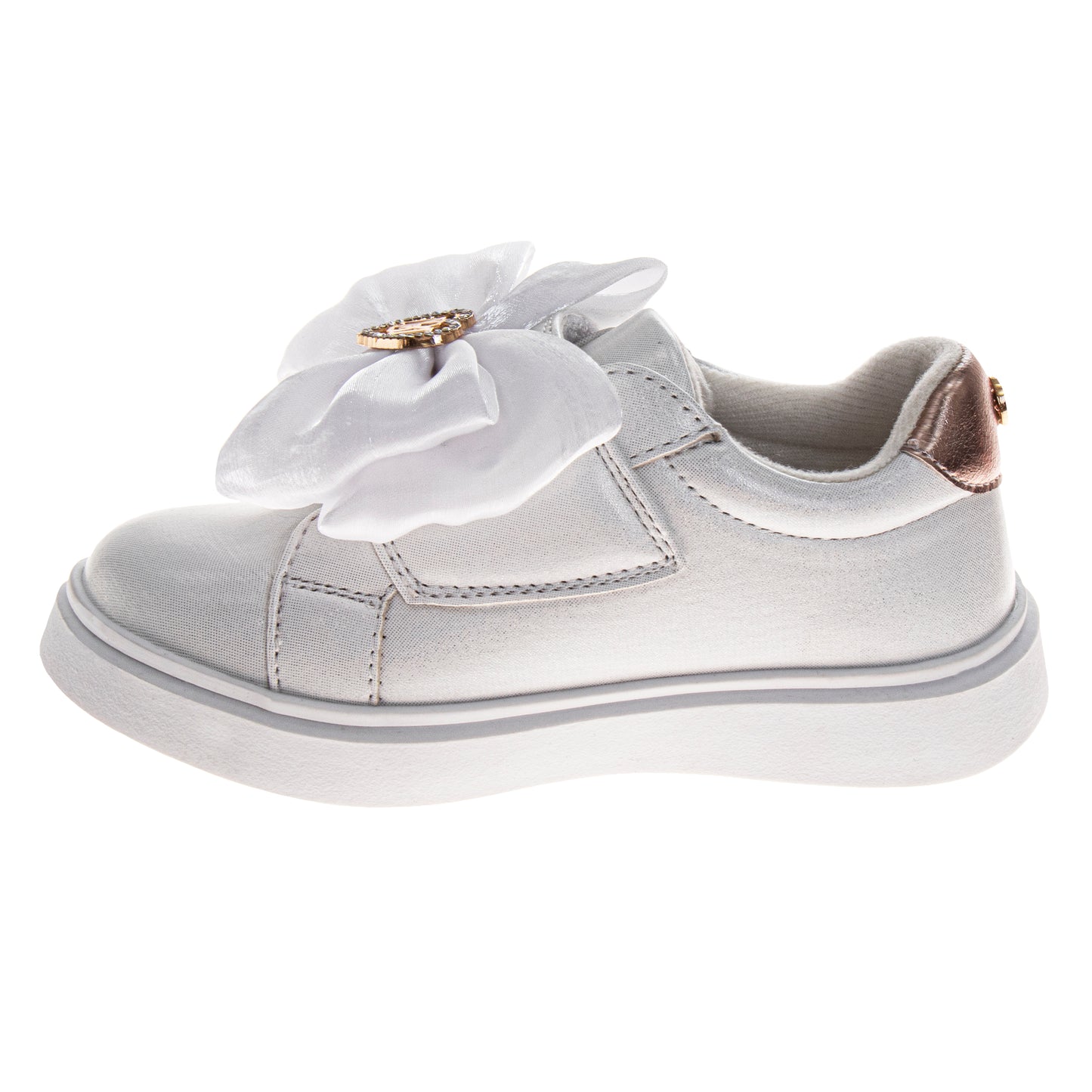 b adgley m ischka Sneakers for Girls Easy Hook-and-Loop Stylish (Toddler)