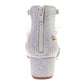 Badgley Mischka Dress Sandals Girls'  Buckle Closure Elegant Stylish Formal Wear Comfort Fit (Little Kid / Big Kid)