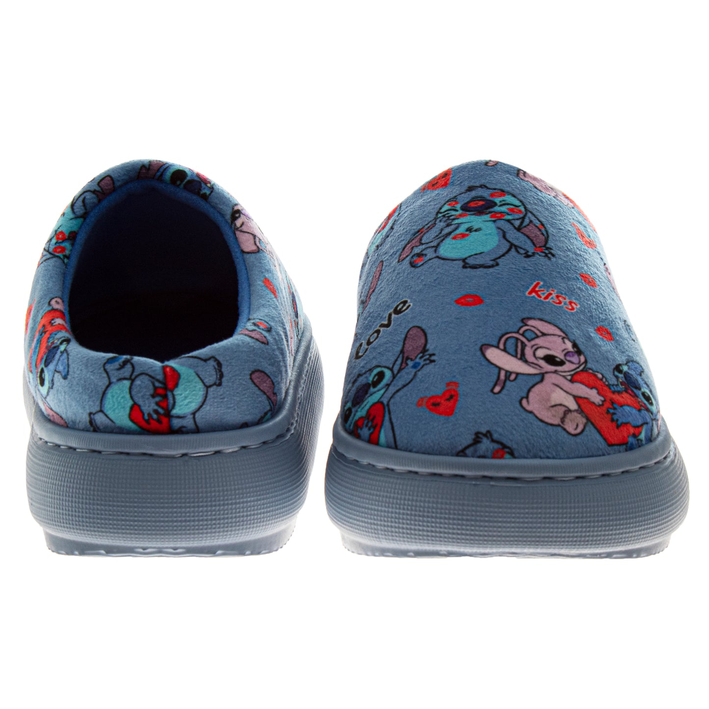 Disney Stitch and Angel Fluffy Women's Slippers.