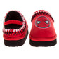 Marvel Avengers Boys Snow Slippers Spiderman Boots Faux Fur Winter Mules Cozy Warm House Shoes (Toddlers)