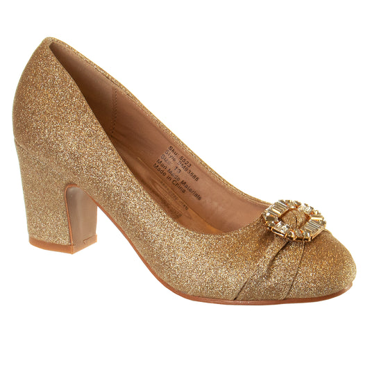 Badgley Mischka Heel Dress Shoes Girls'  Elegant Heel Designer Style Formal Wear Special Occasion Comfort Fit (Little Kid / Big Kid)