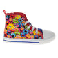 Sesame Street Boys/Girls All Your Friends Hi-Top Sneakers (Toddlers)
