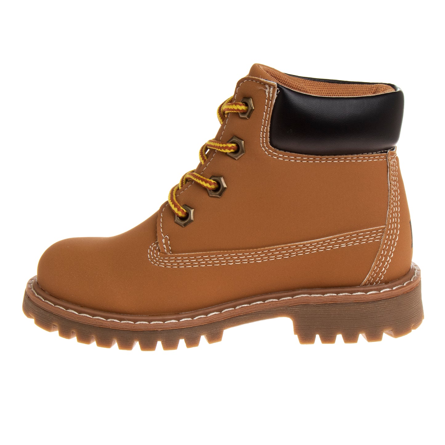 Avalanche Boys' Casual Lace-Up Boots, Rugged Everyday Ankle Boots for Outdoor Wear (Toddler/Little Kid)