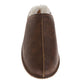 Avalanche Faux Leather Slippers Men's  Cozy Comfortable Warm House Shoes SlipOn Durable Sole (Adult)